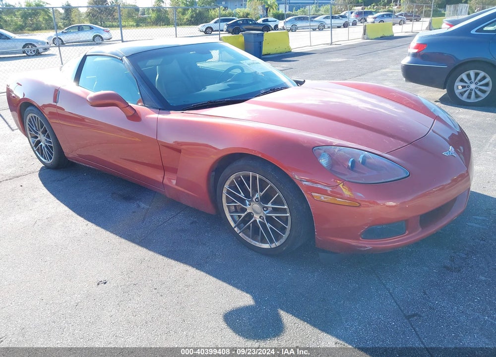 2005 CHEVROLET CORVETTE VIN: 1G1YY24U555107309