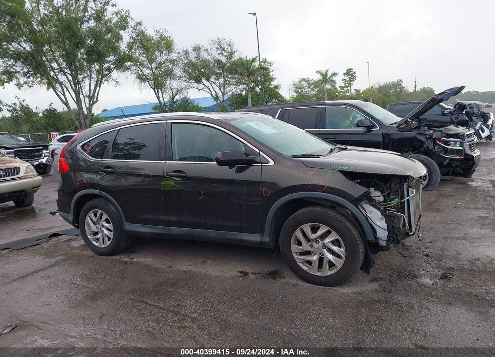 2015 HONDA CR-V EX-L VIN: 2HKRM3H75FH550899