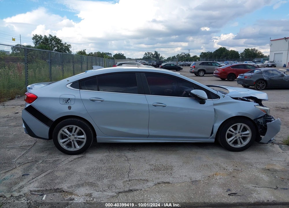 2018 CHEVROLET CRUZE LT AUTO VIN: 1G1BE5SM6J7125187