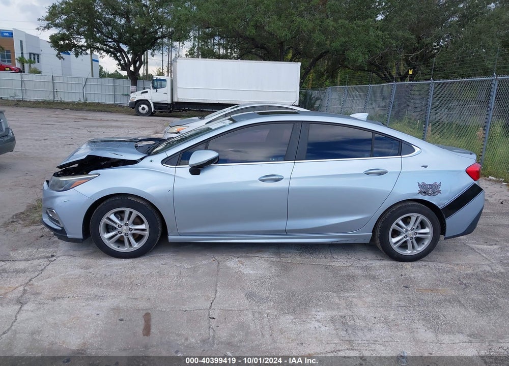 2018 CHEVROLET CRUZE LT AUTO VIN: 1G1BE5SM6J7125187