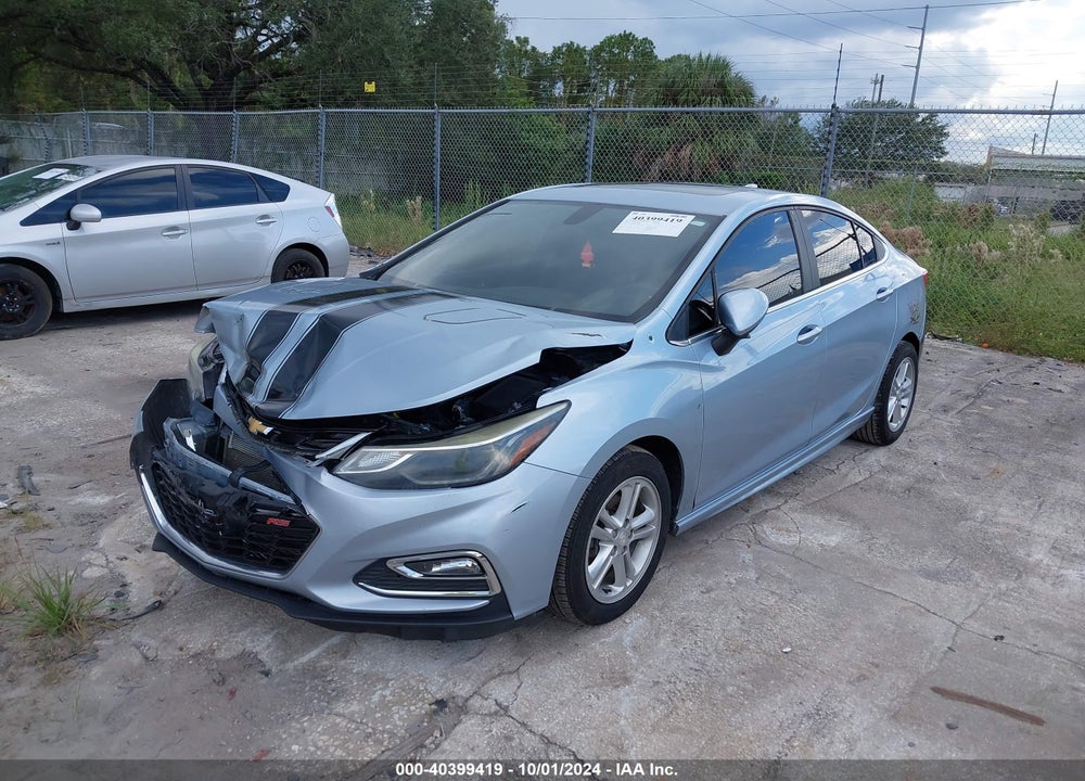 2018 CHEVROLET CRUZE LT AUTO VIN: 1G1BE5SM6J7125187