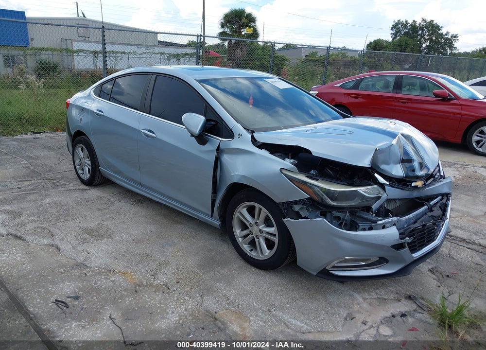 2018 CHEVROLET CRUZE LT AUTO VIN: 1G1BE5SM6J7125187