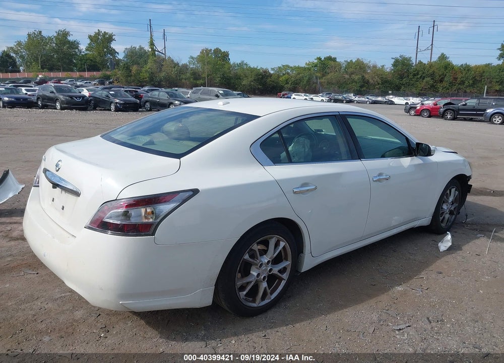 2012 NISSAN MAXIMA 3.5 SV VIN: 1N4AA5AP5CC808539