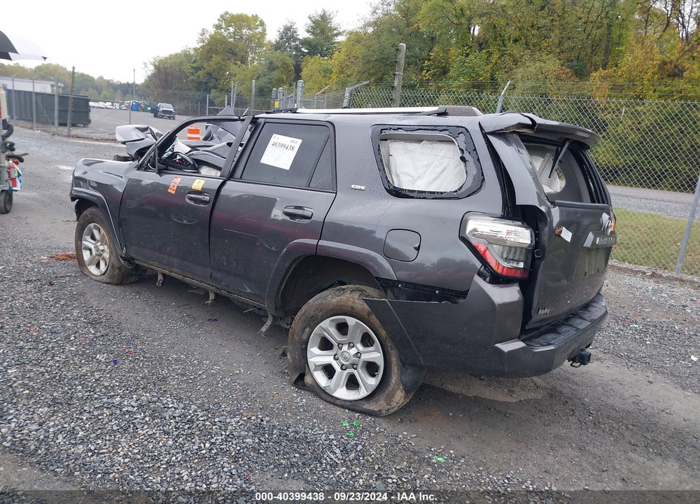 2021 TOYOTA 4RUNNER SR5 PREMIUM VIN: JTENU5JRXM5854096