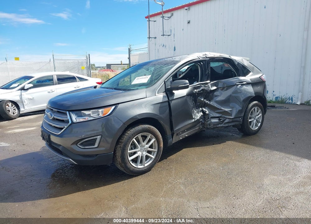 2017 FORD EDGE TITANIUM VIN: 2FMPK4K95HBB91349