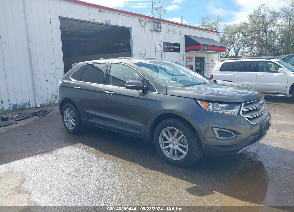 2017 FORD EDGE TITANIUM VIN: 2FMPK4K95HBB91349