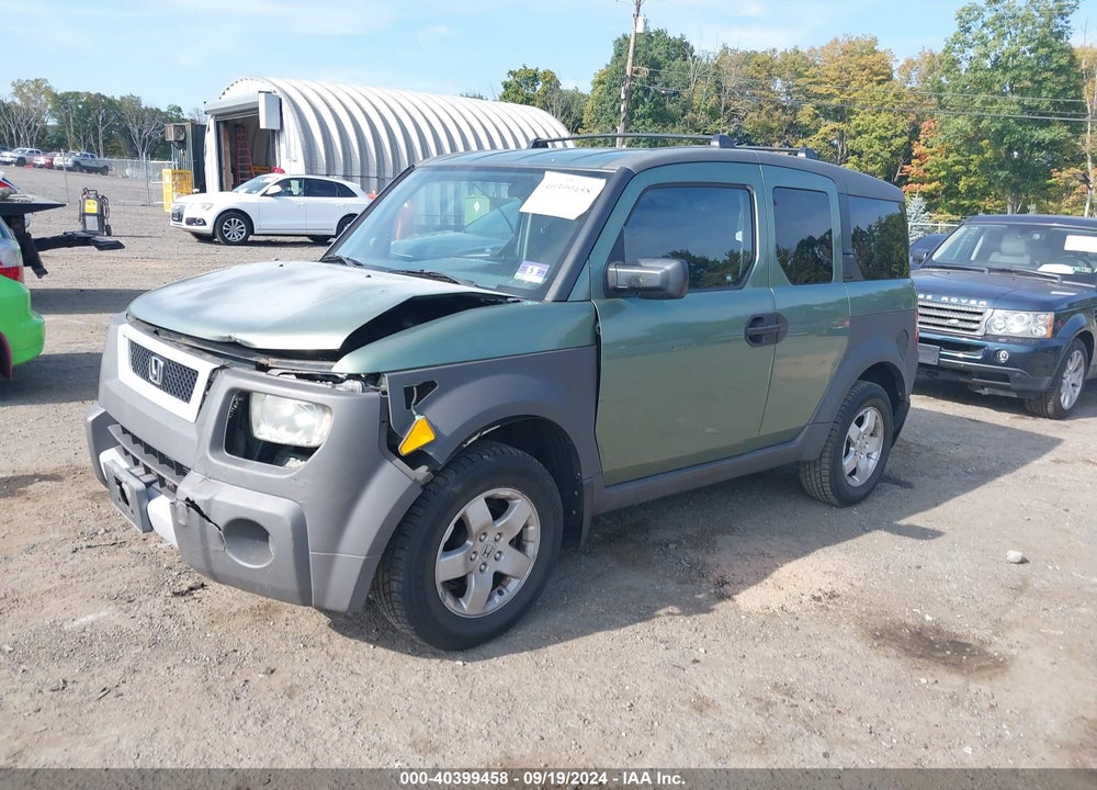 2004 HONDA ELEMENT EX VIN: 5J6YH28514L027603