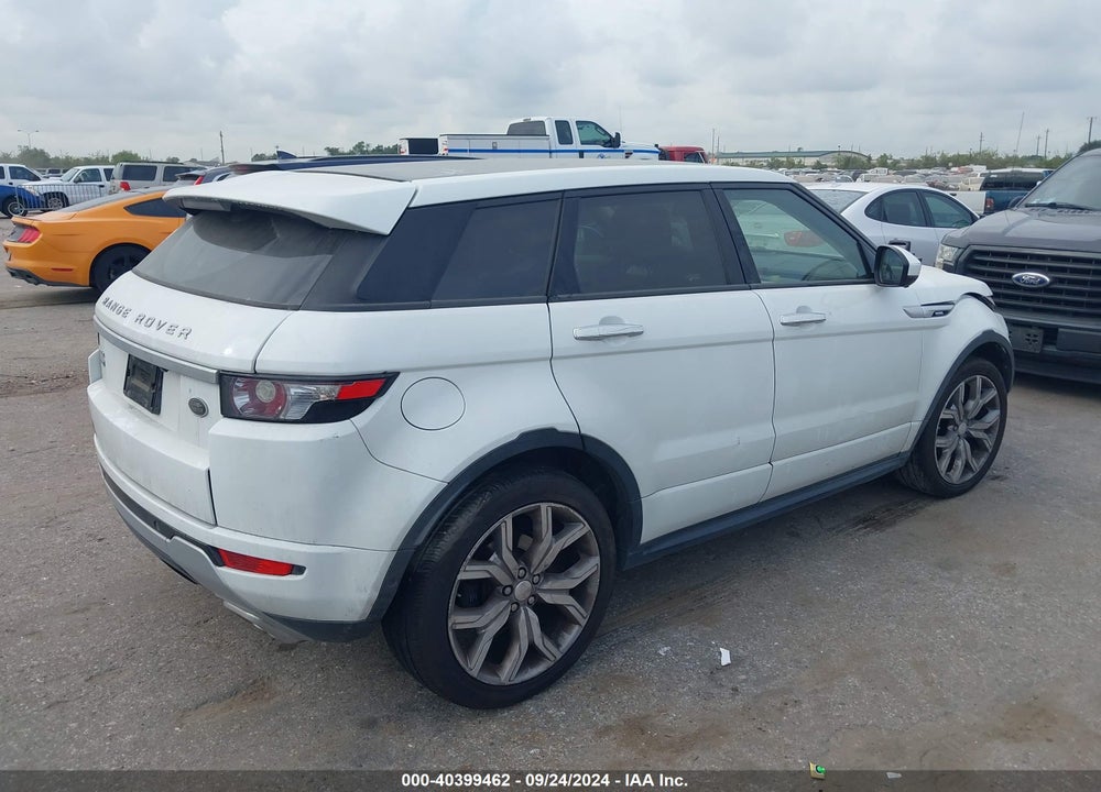 2015 LAND ROVER RANGE ROVER EVOQUE VIN: SALVE2BG0FH028560