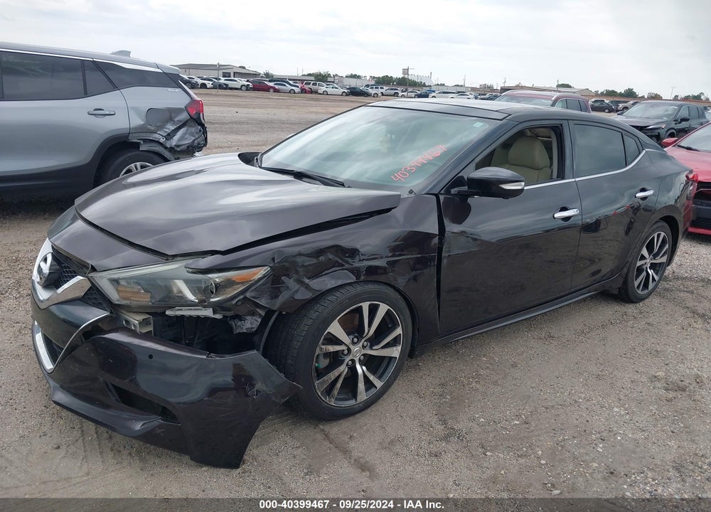 2016 NISSAN MAXIMA 3.5 PLATINUM VIN: 1N4AA6APXGC396002