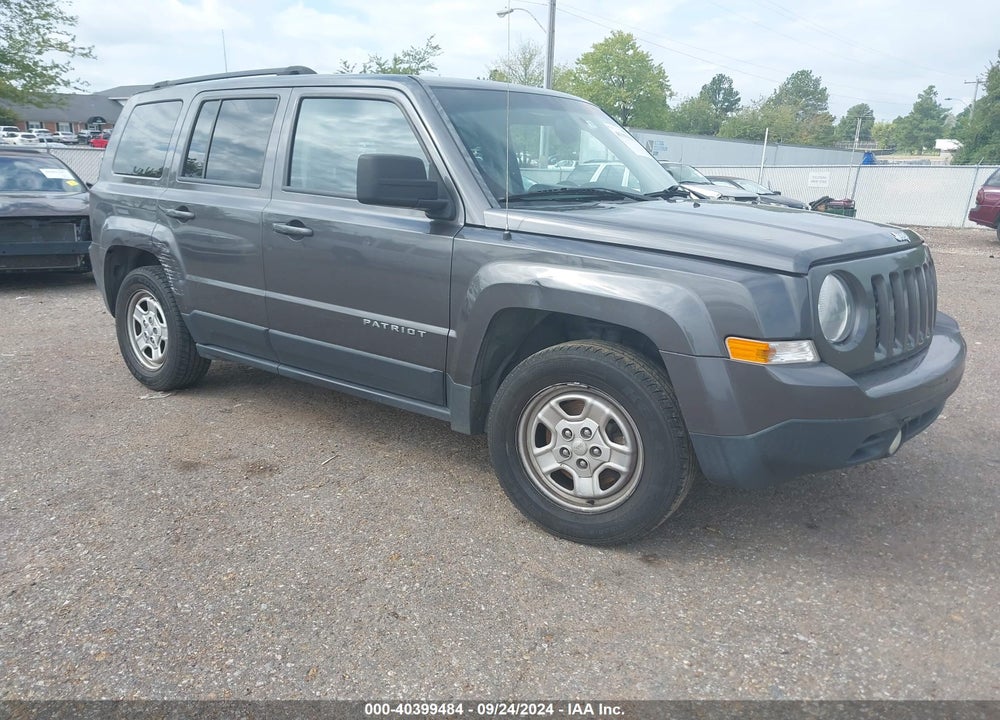 2016 JEEP PATRIOT SPORT VIN: 1C4NJPBA0GD527010