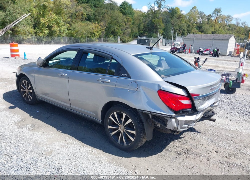 2013 CHRYSLER 200 TOURING VIN: 1C3CCBBB3DN578668