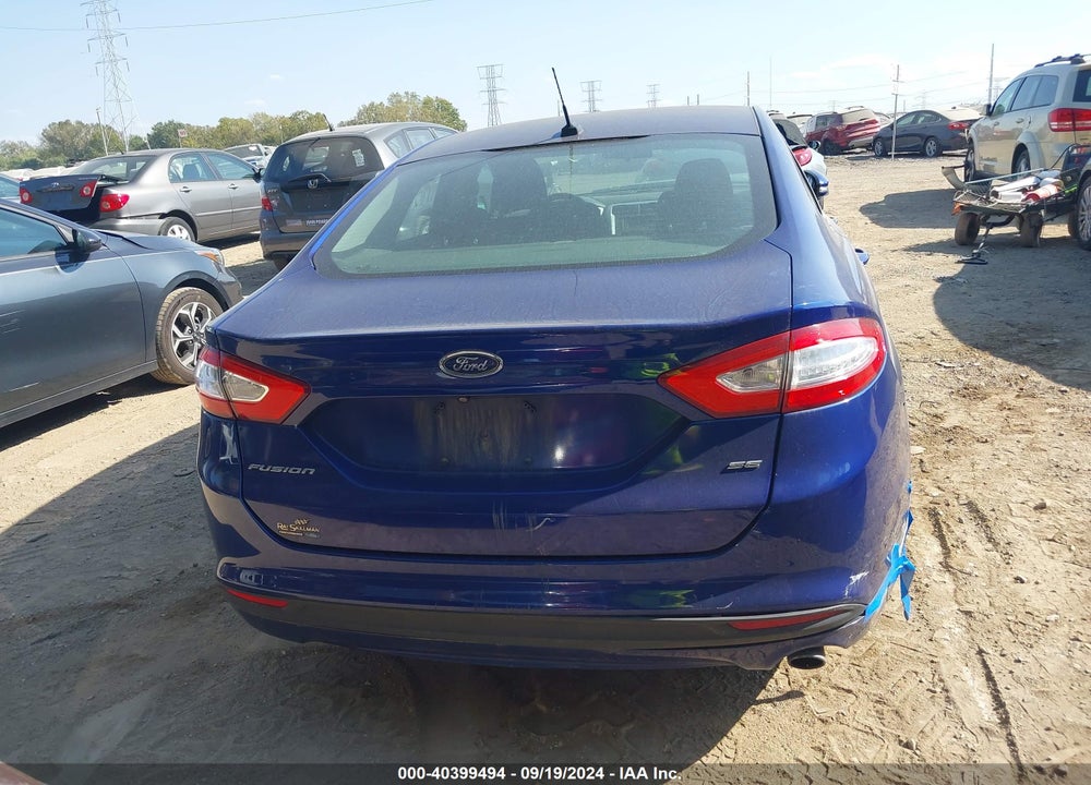 2016 FORD FUSION SE VIN: 3FA6P0H73GR197401