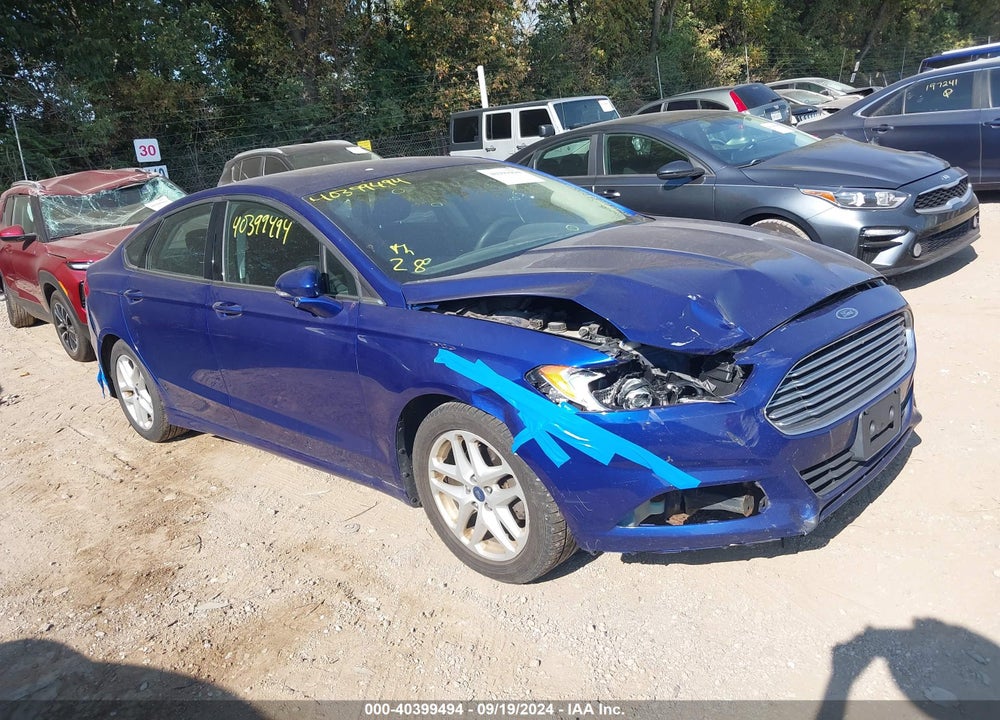 2016 FORD FUSION SE VIN: 3FA6P0H73GR197401