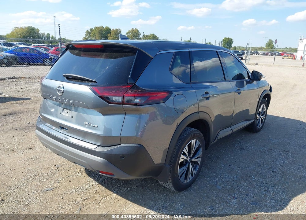 2021 NISSAN ROGUE SV INTELLIGENT AWD VIN: 5N1AT3BB2MC774584
