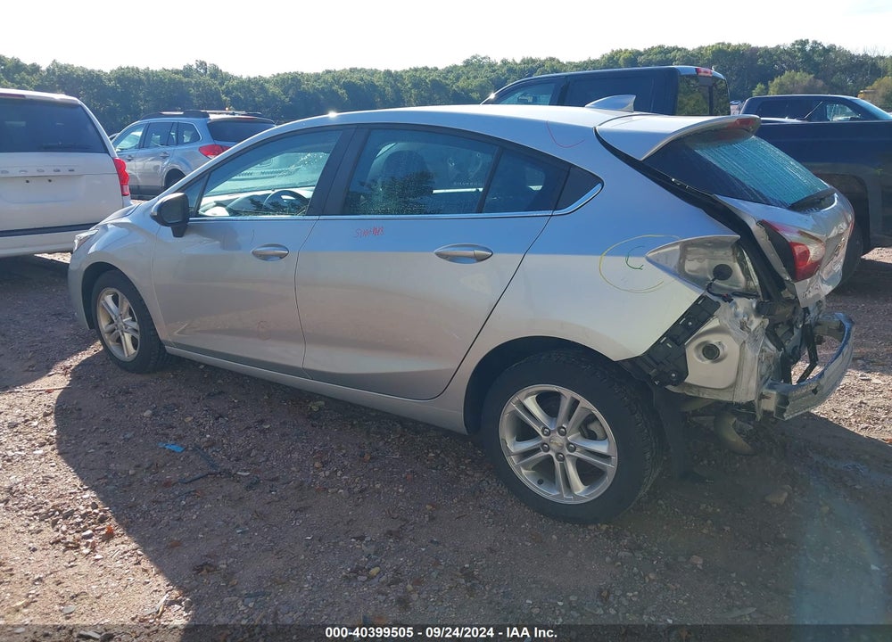 2018 CHEVROLET CRUZE LT AUTO VIN: 3G1BE6SM2JS631607