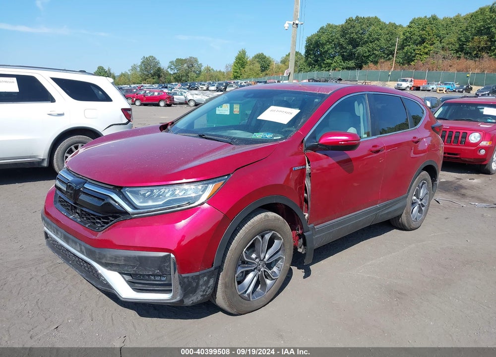 2022 HONDA CR-V HYBRID EX-L VIN: 5J6RT6H81NL006630
