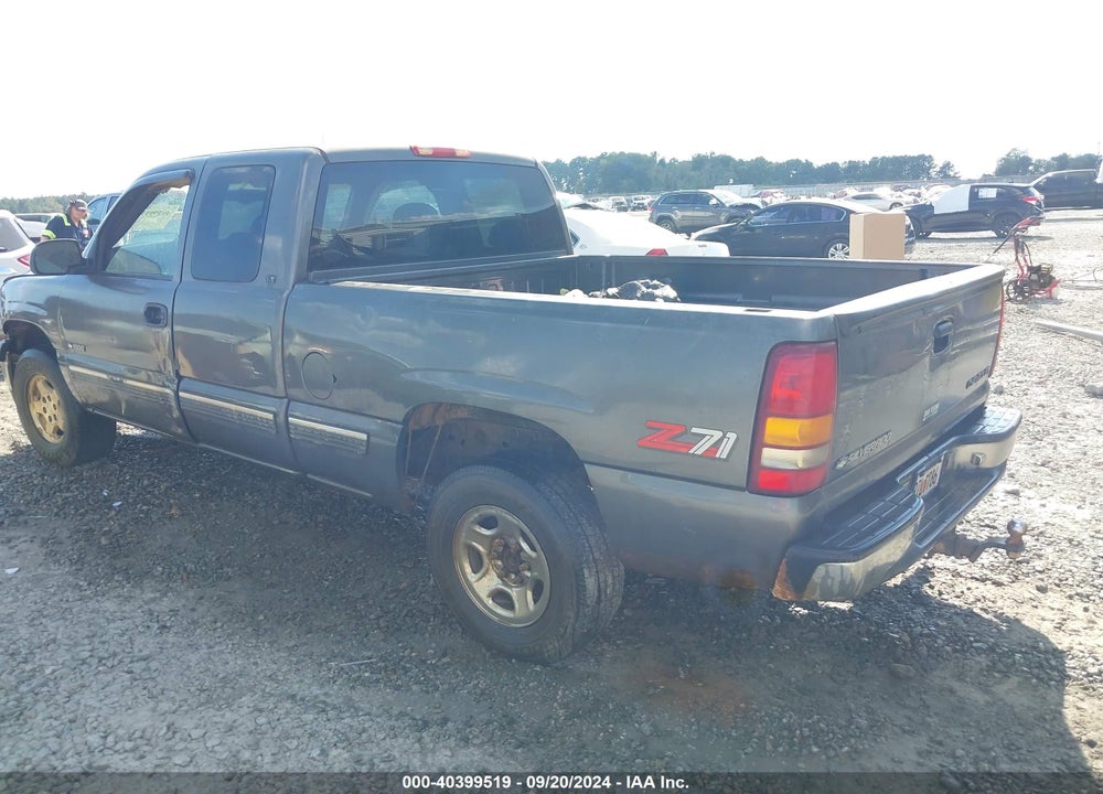 1999 CHEVROLET SILVERADO 1500 LS VIN: 1GCEK19T7XE163986