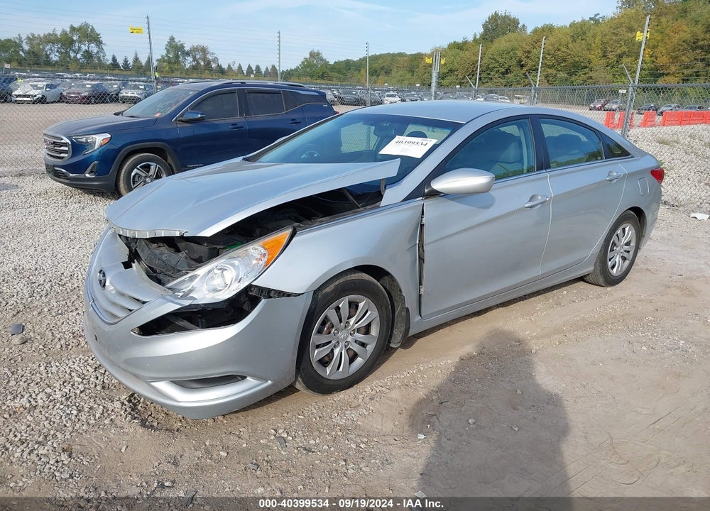 2012 HYUNDAI SONATA GLS VIN: 5NPEB4AC7CH483364