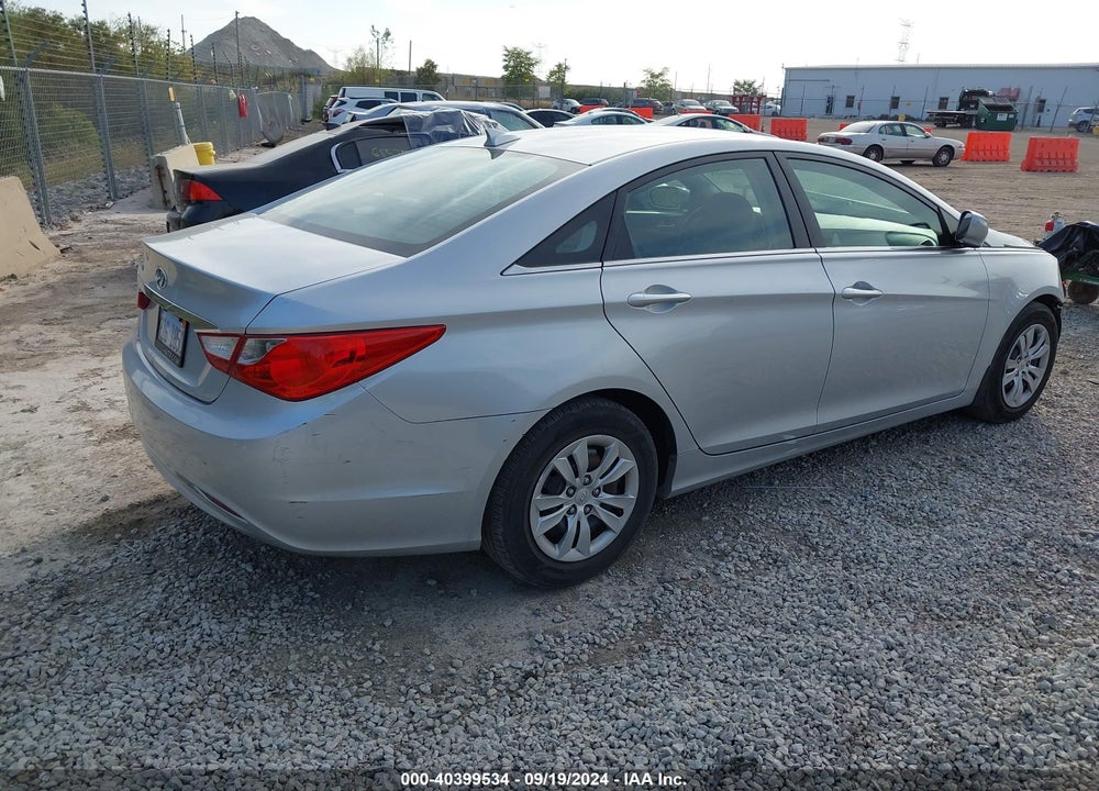 2012 HYUNDAI SONATA GLS VIN: 5NPEB4AC7CH483364