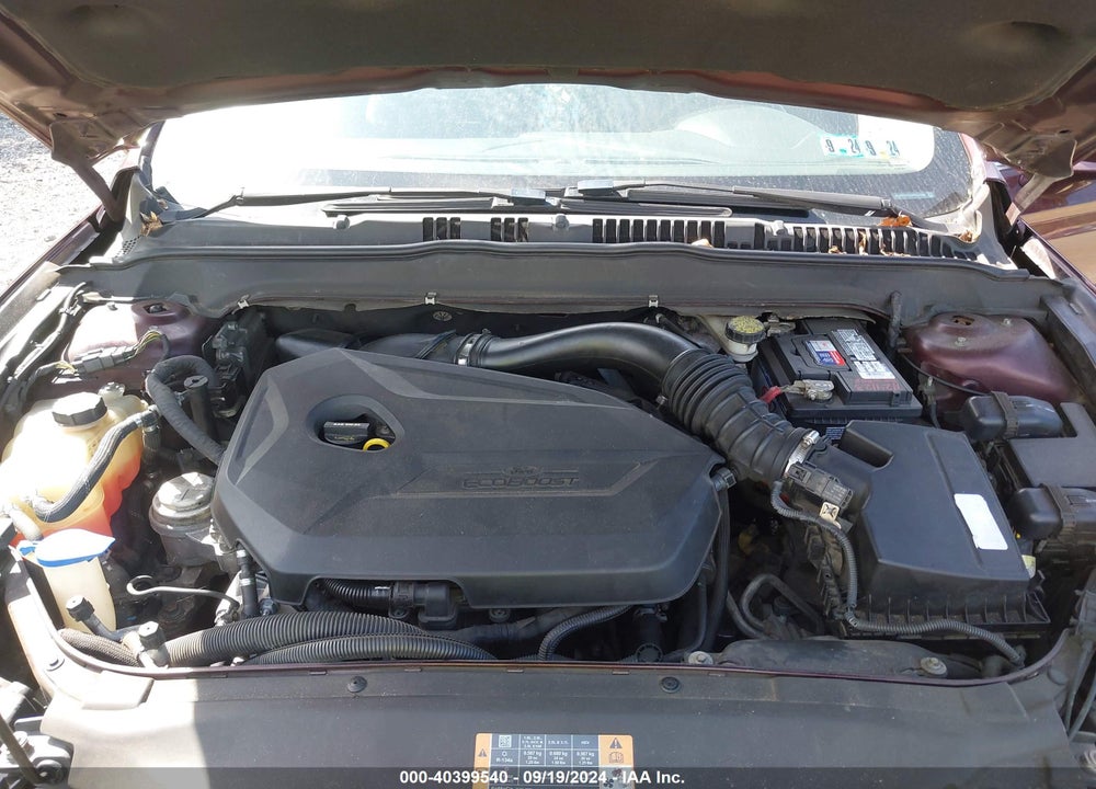 2013 FORD FUSION SE VIN: 3FA6P0HR2DR251980