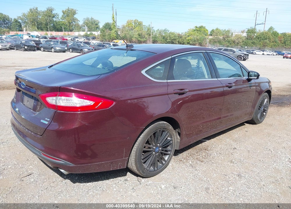 2013 FORD FUSION SE VIN: 3FA6P0HR2DR251980