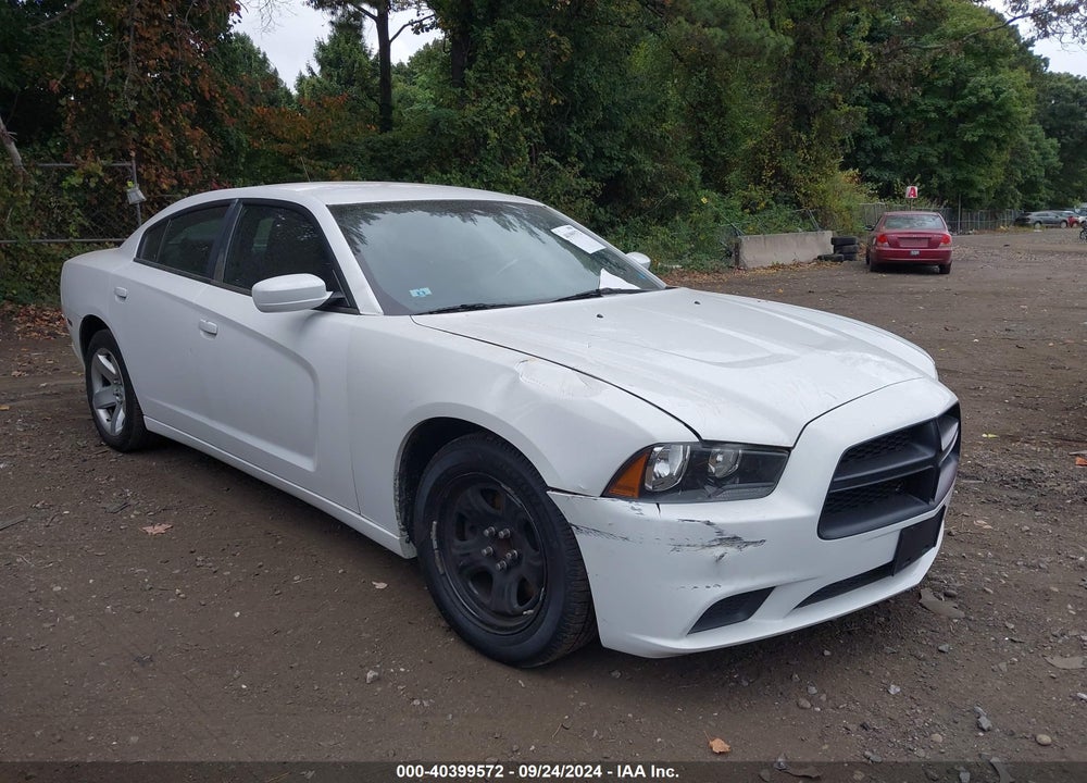 2012 DODGE CHARGER POLICE VIN: 2C3CDXAT1CH147919