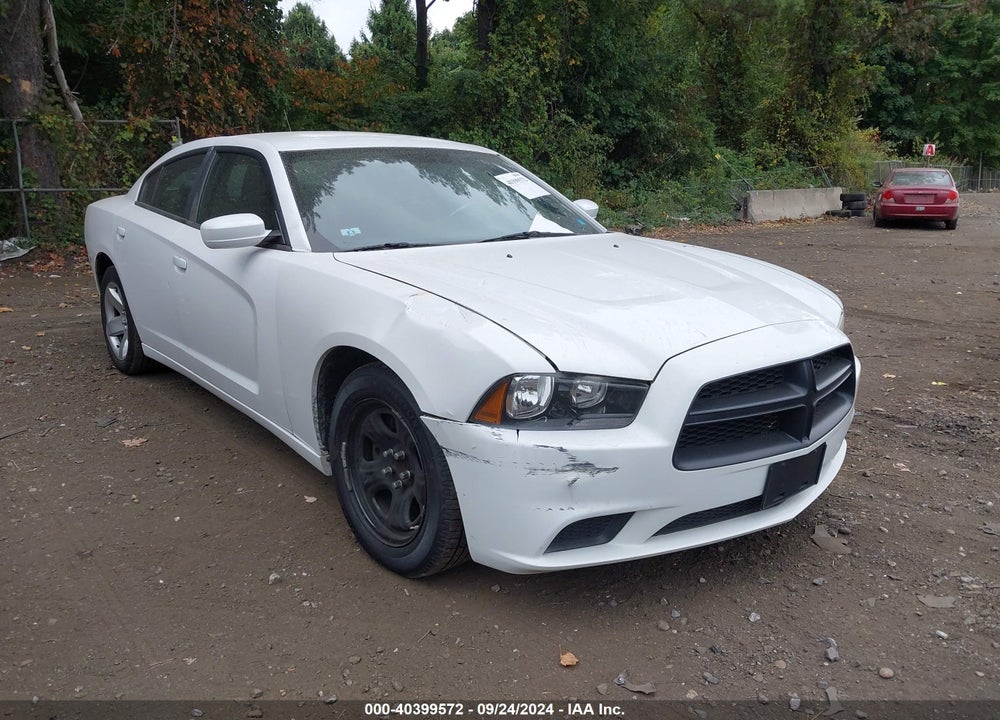 2012 DODGE CHARGER POLICE VIN: 2C3CDXAT1CH147919