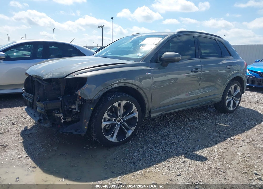 2021 AUDI Q3 PREMIUM PLUS 45 TFSI S LINE QUATTRO TIPTRONIC VIN: WA1EECF34M1110537