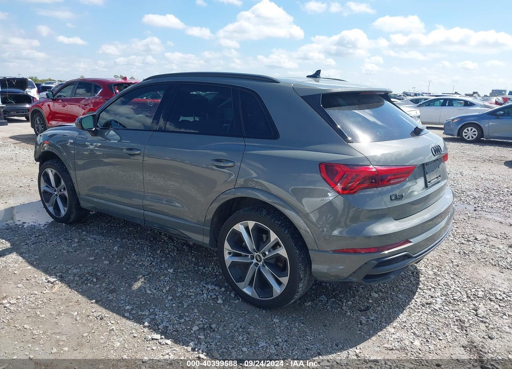 2021 AUDI Q3 PREMIUM PLUS 45 TFSI S LINE QUATTRO TIPTRONIC VIN: WA1EECF34M1110537
