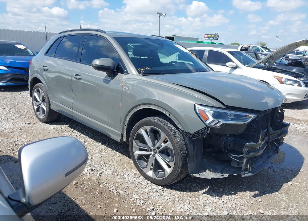 2021 AUDI Q3 PREMIUM PLUS 45 TFSI S LINE QUATTRO TIPTRONIC VIN: WA1EECF34M1110537