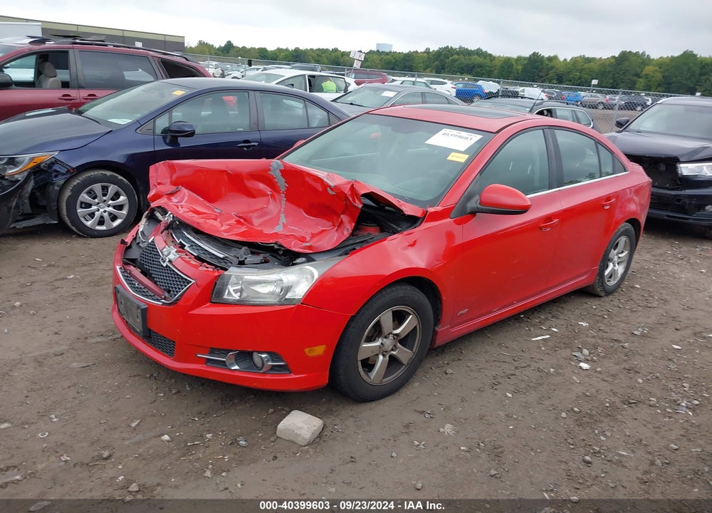 2012 CHEVROLET CRUZE 1LT VIN: 1G1PF5SC5C7141037