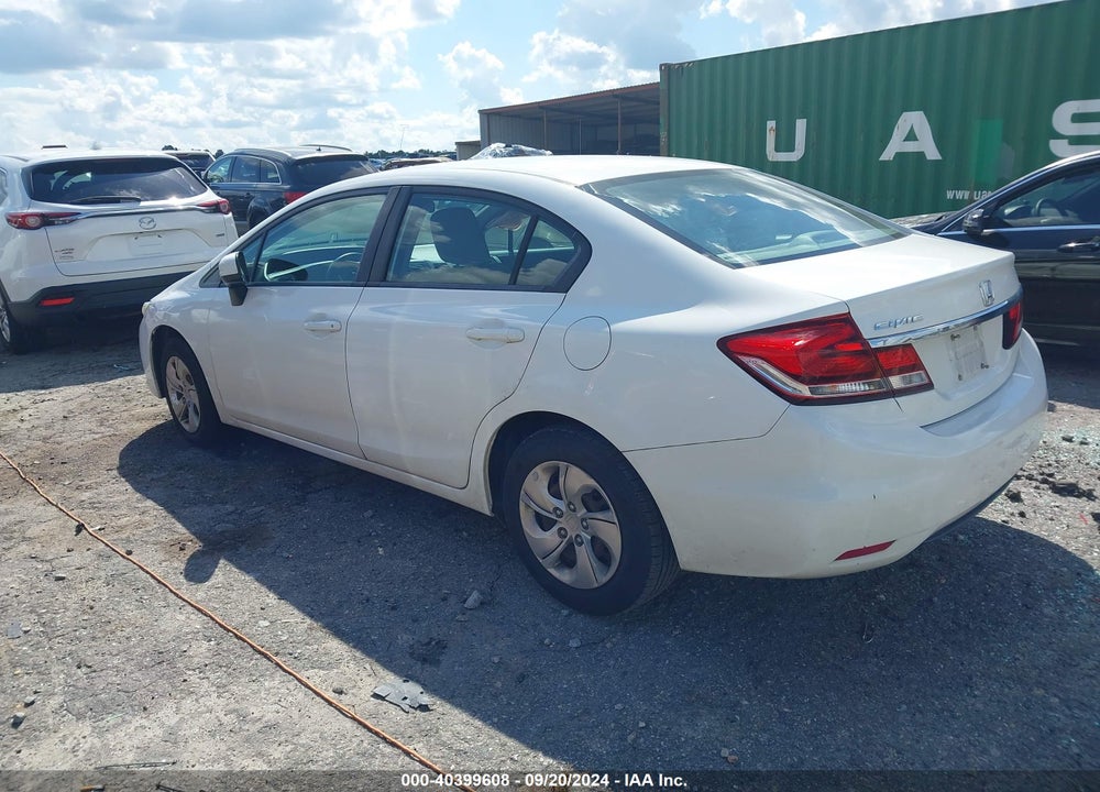 2014 HONDA CIVIC LX VIN: 19XFB2F59EE042782