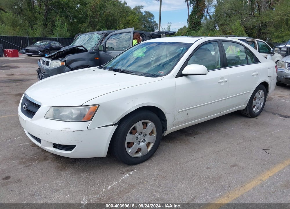 2008 HYUNDAI SONATA GLS VIN: 5NPET46CX8H366066