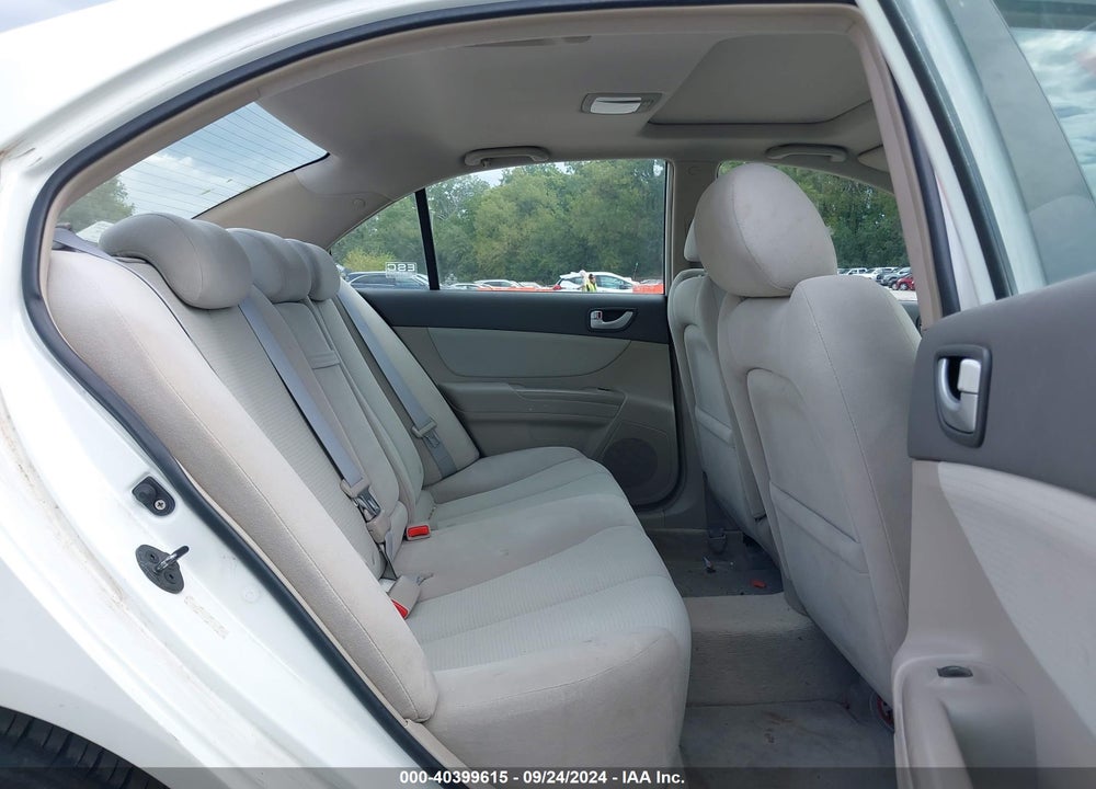 2008 HYUNDAI SONATA GLS VIN: 5NPET46CX8H366066