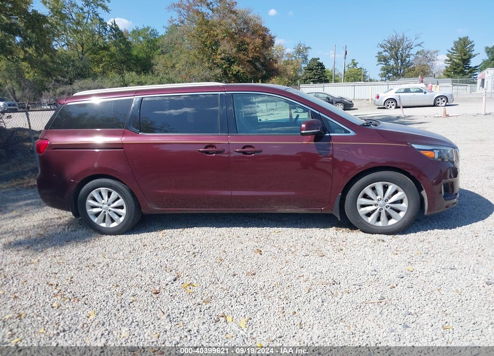 2015 KIA SEDONA EX VIN: KNDMC5C19F6023616