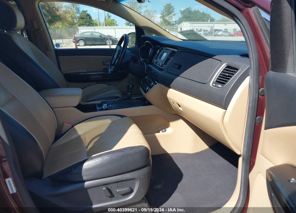 2015 KIA SEDONA EX VIN: KNDMC5C19F6023616