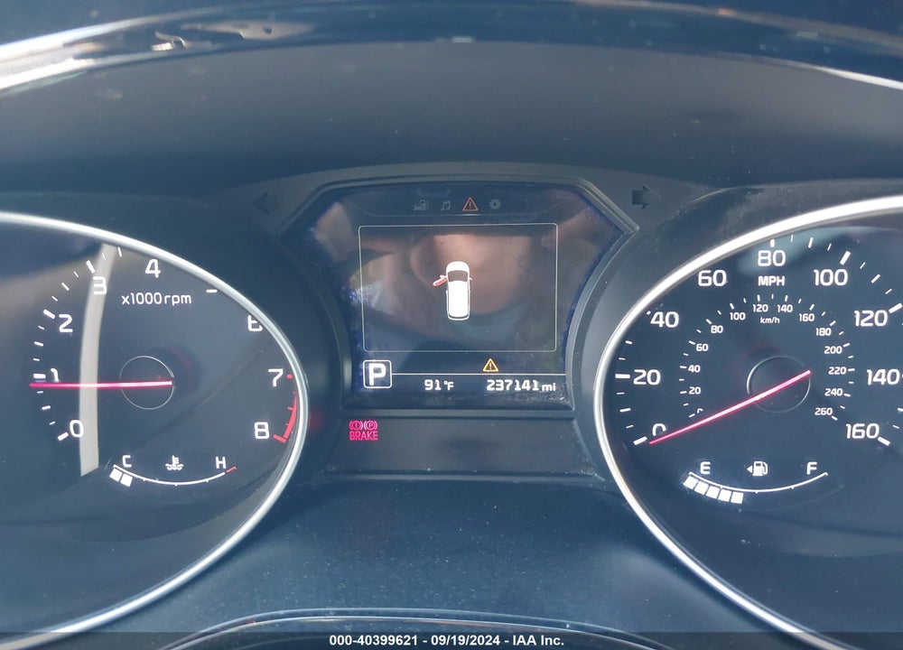 2015 KIA SEDONA EX VIN: KNDMC5C19F6023616