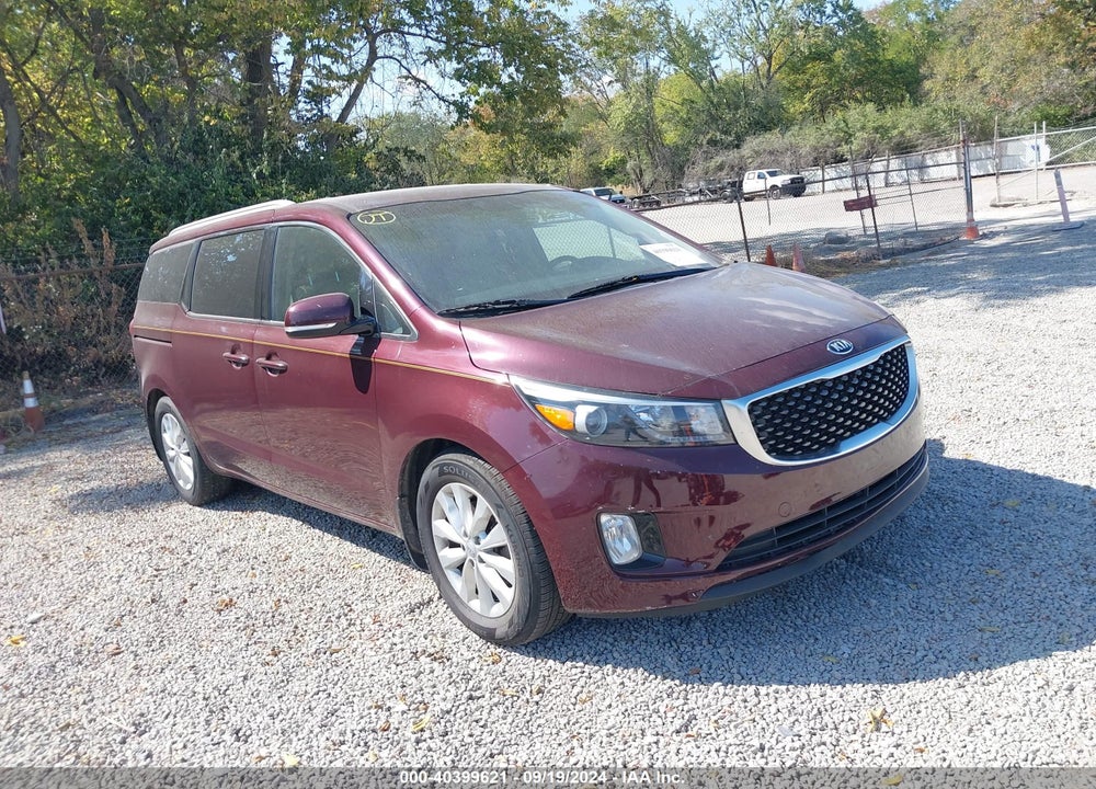 2015 KIA SEDONA EX VIN: KNDMC5C19F6023616
