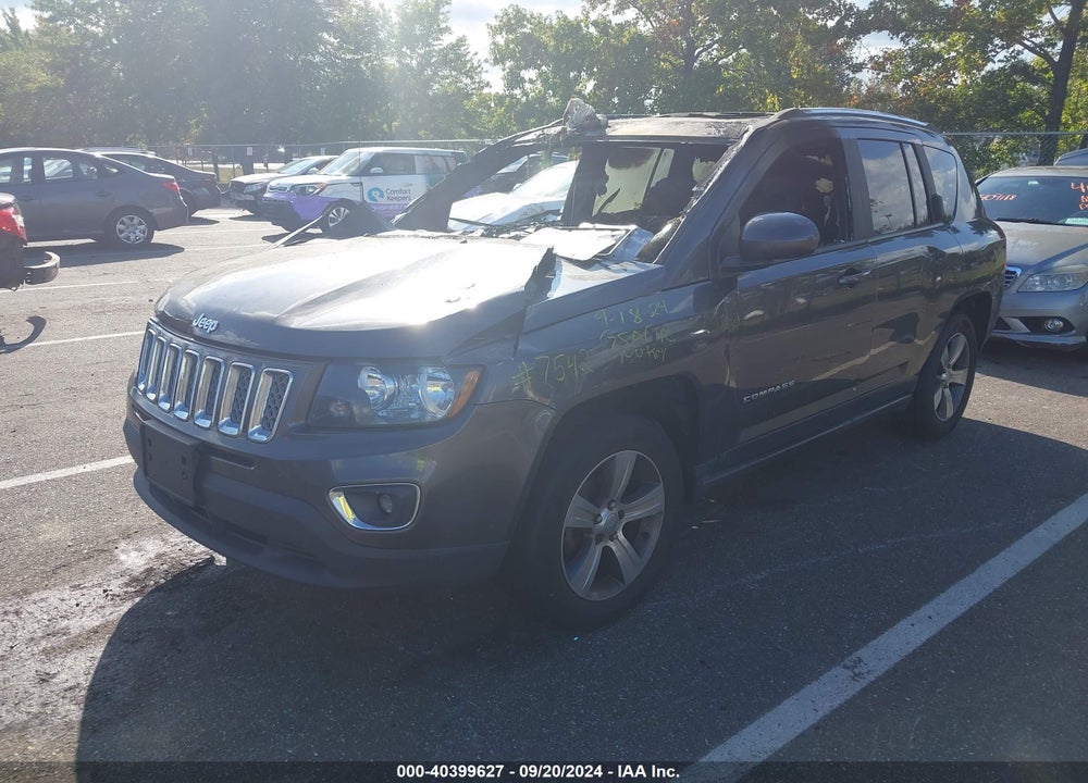 2017 JEEP COMPASS HIGH ALTITUDE 4X4 VIN: 1C4NJDEB7HD177542