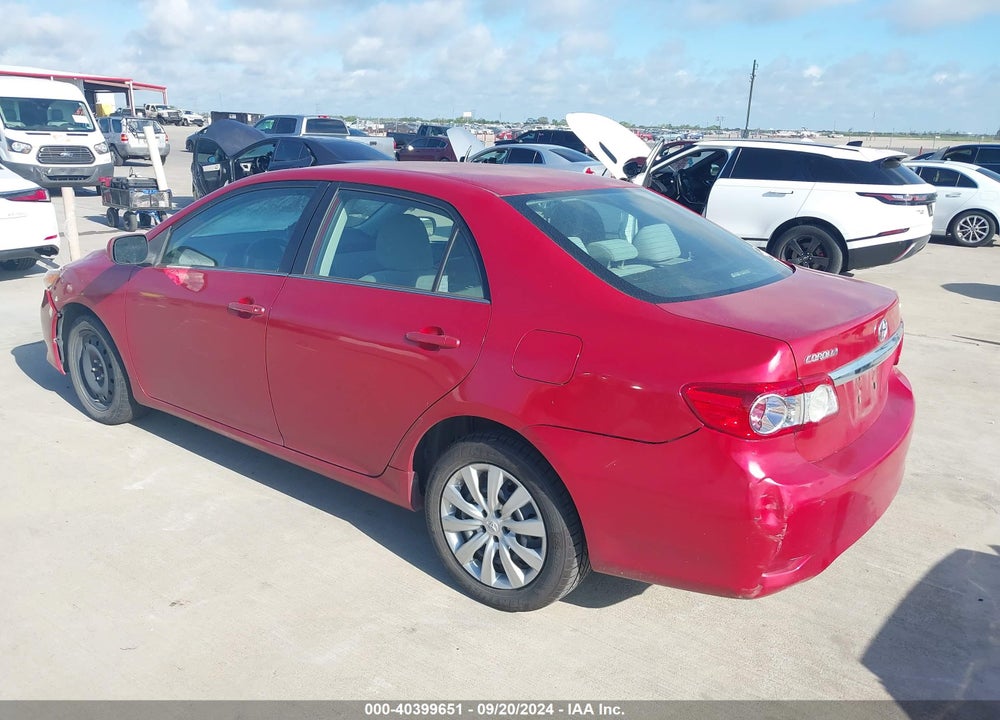 2013 TOYOTA COROLLA LE VIN: 5YFBU4EE2DP151894