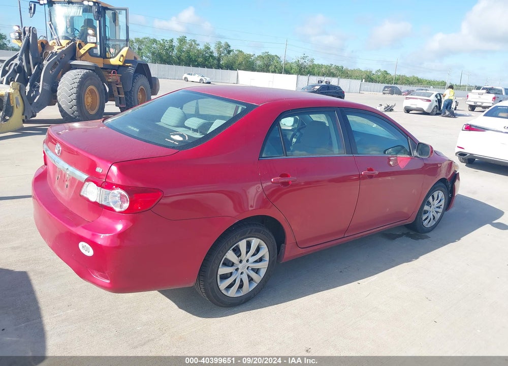 2013 TOYOTA COROLLA LE VIN: 5YFBU4EE2DP151894