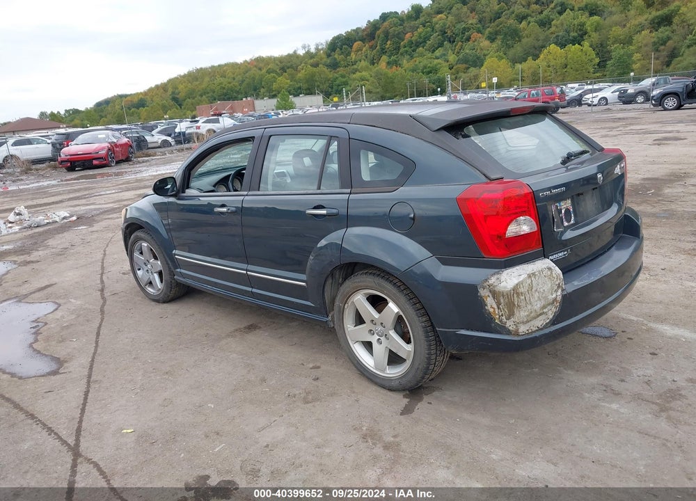 2007 DODGE CALIBER R/T VIN: 1B3HB78K07D345884
