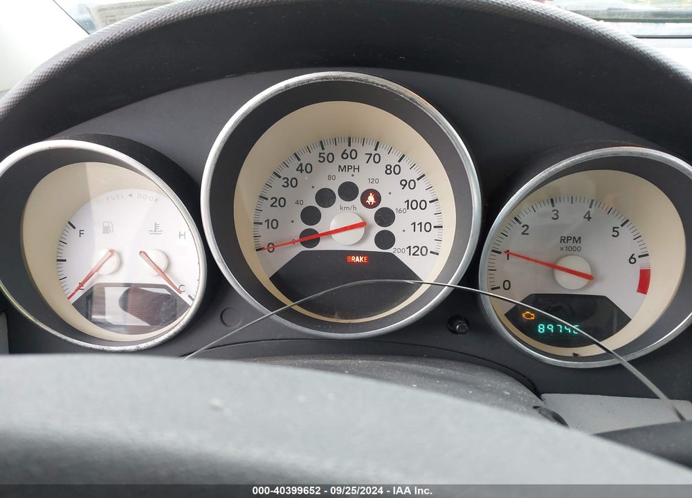 2007 DODGE CALIBER R/T VIN: 1B3HB78K07D345884