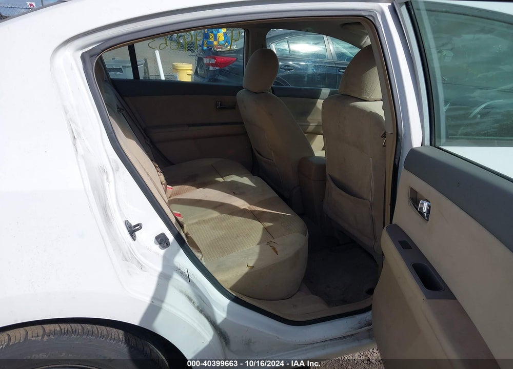 2008 NISSAN SENTRA 2.0S VIN: 3N1AB61E58L683133