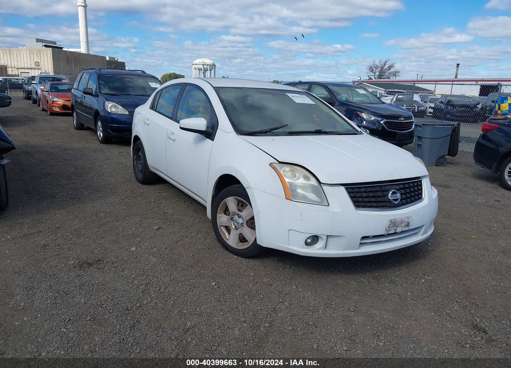 2008 NISSAN SENTRA 2.0S VIN: 3N1AB61E58L683133