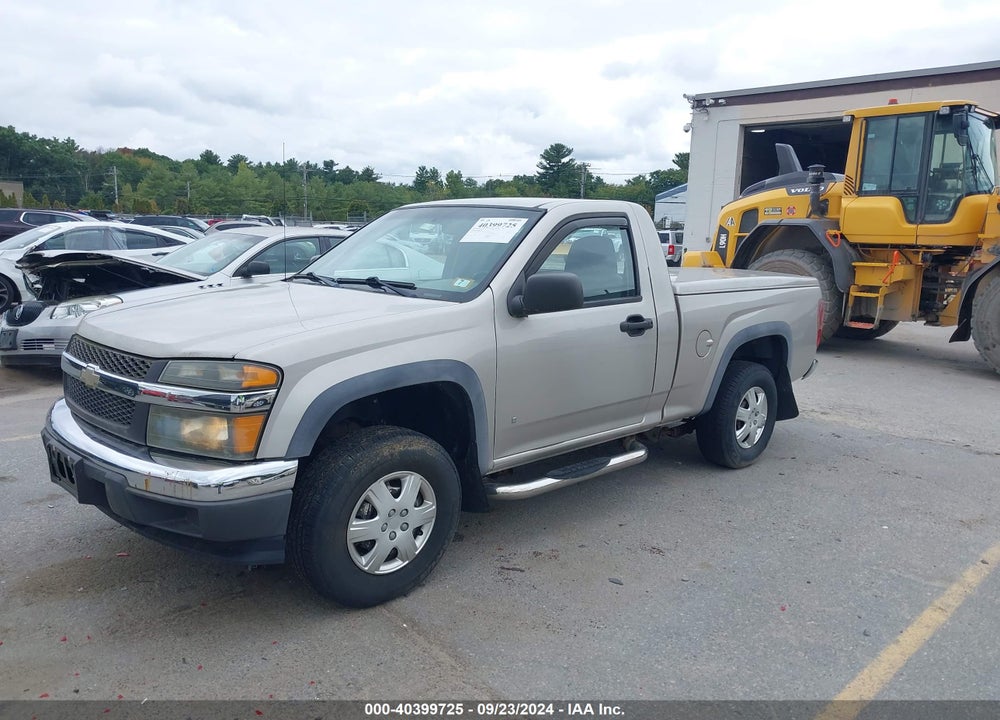 2008 CHEVROLET COLORADO WORK TRUCK VIN: 1GCDT149588138492
