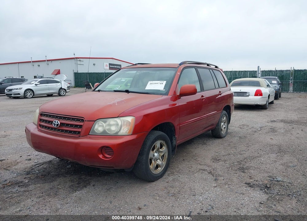 2003 TOYOTA HIGHLANDER VIN: JTEGD21A530066033