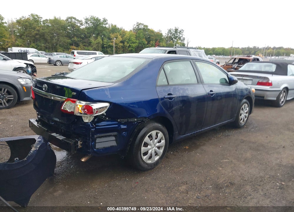 2011 TOYOTA COROLLA LE VIN: JTDBU4EE8BJ088754