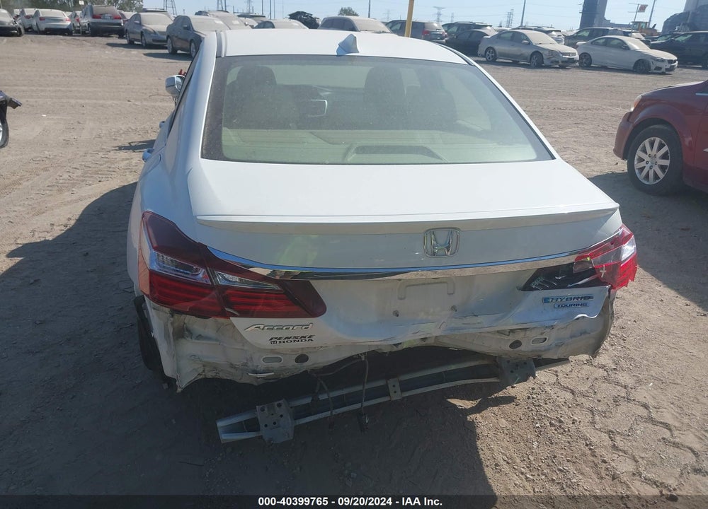 2017 HONDA ACCORD HYBRID TOURING VIN: JHMCR6F76HC006002
