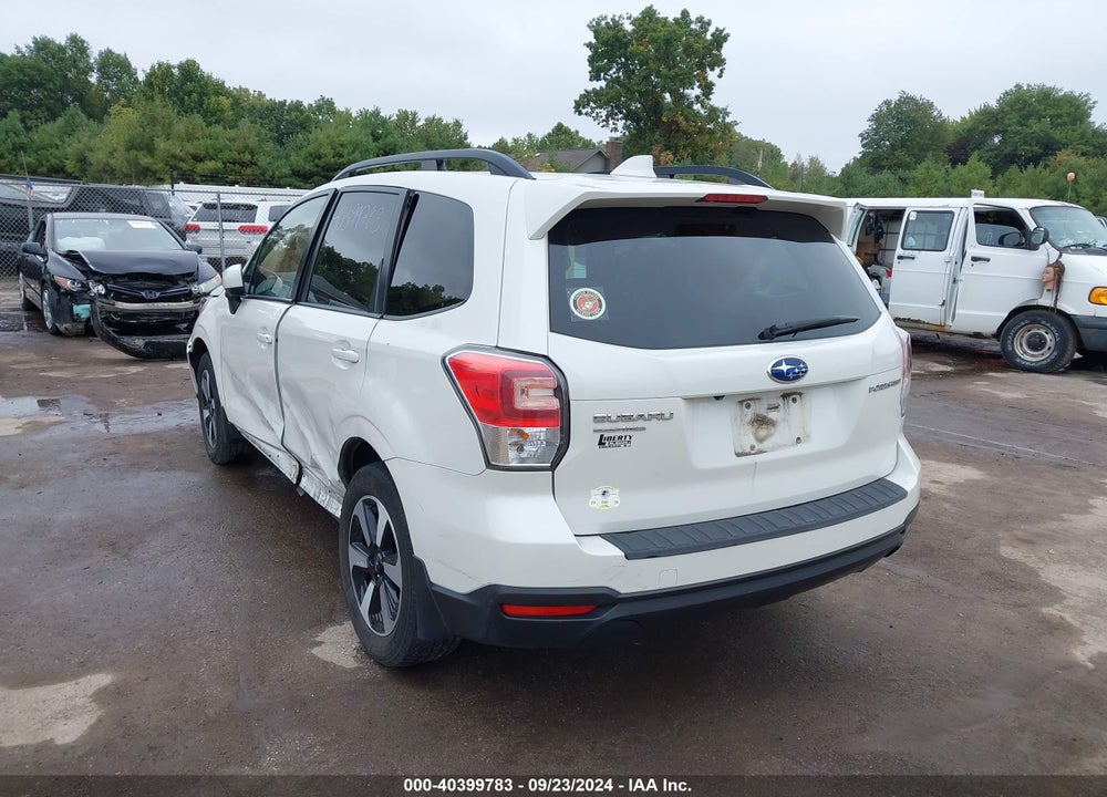 2018 SUBARU FORESTER 2.5I PREMIUM VIN: JF2SJAGC6JH597784